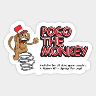 Pogo The Monkey GTA Sticker